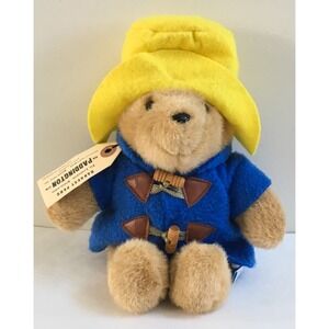 Vintage PADDINGTON BEAR Darkest Peru To London STUFFED PLUSH Eden Toys w TAG